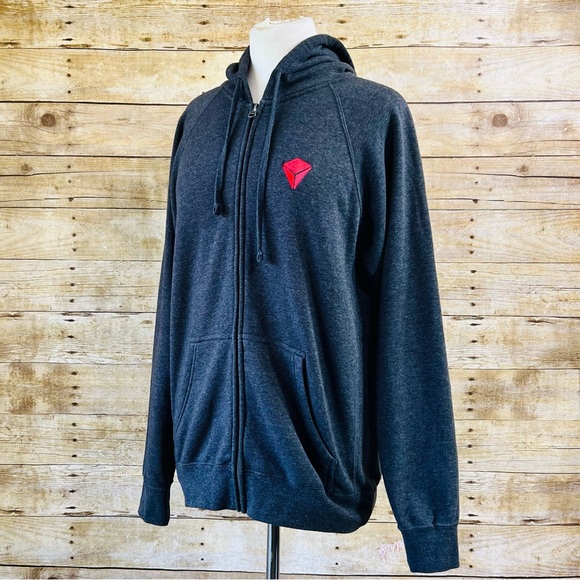 Independent Size Medium Zip-Up Hoodie - Picture 2 of 9